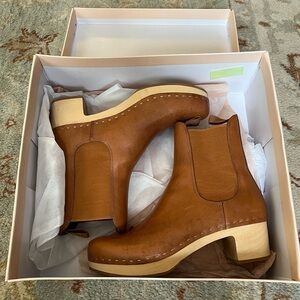 Loeffler Randall Italian leather Tan Heeled Boots